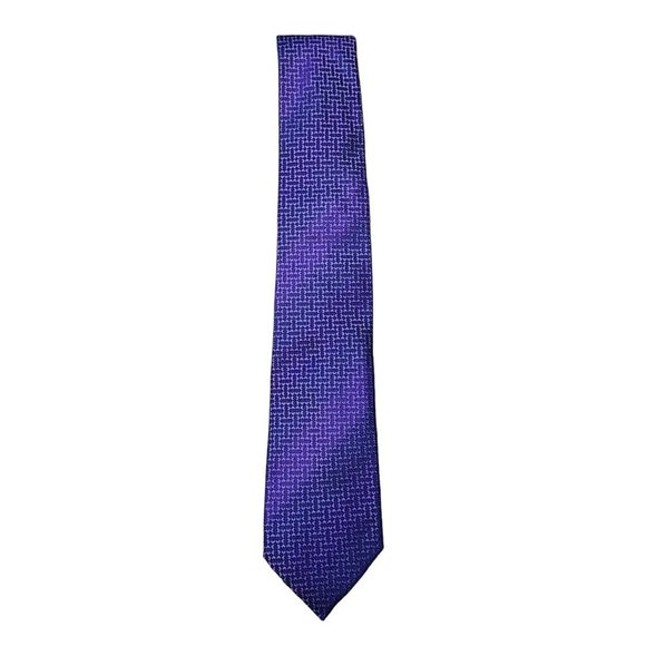 purple orchid tie